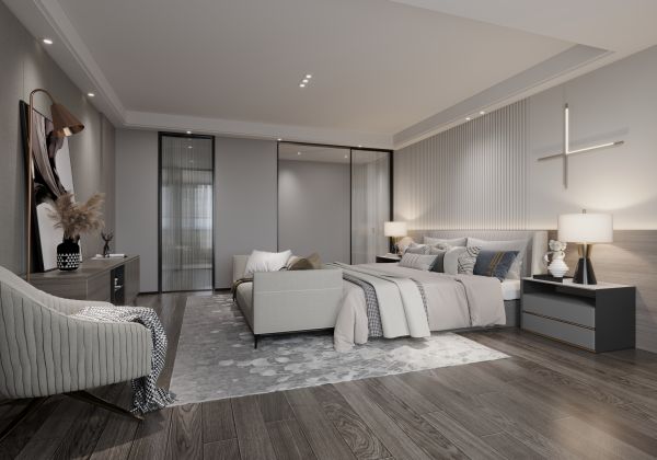 Bedroom Flooring Installation