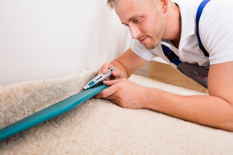 Plush Carpet Installation